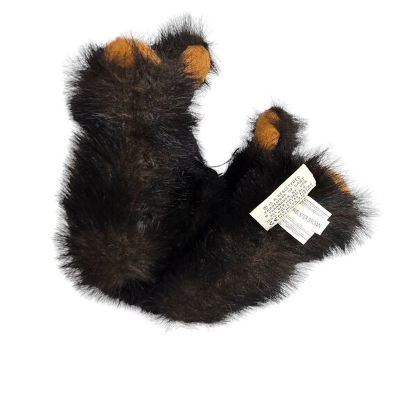 Black Jointed teddy Bear by Lorraine Ganz Cottage‎ Collectibles Shake it / noise - Picture 7 of 13
